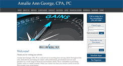 Desktop Screenshot of aageorgecpa.com
